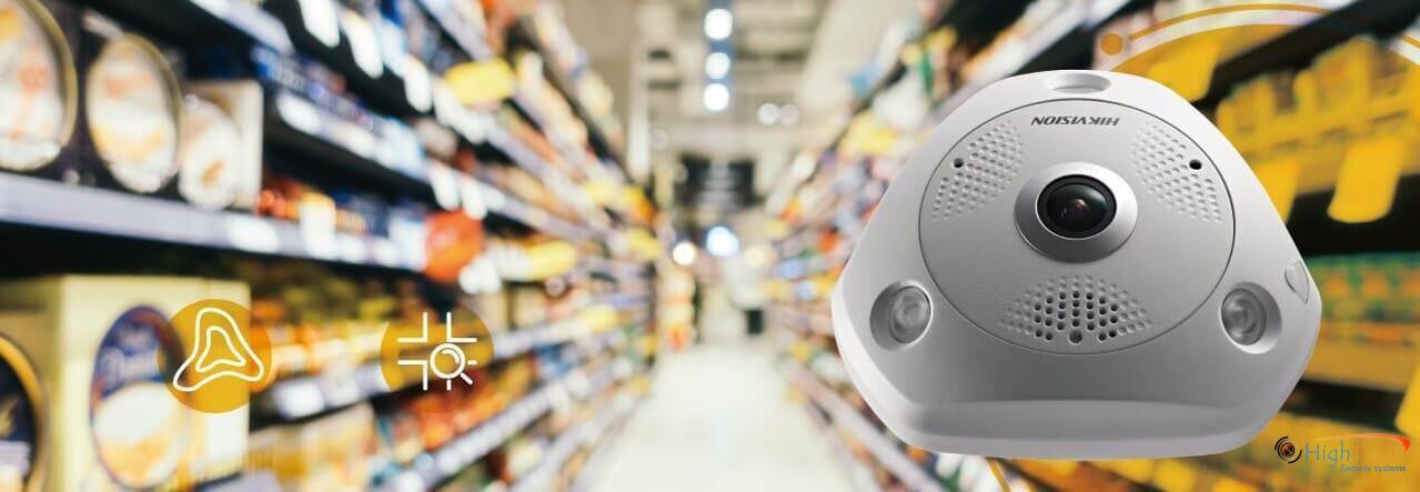 Fisheye-camera’s: 360° beveiliging en zakelijk inzicht in één oplossing