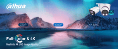 Full Color 4K Resolutie Zelfs In Donkere Scene’s Met Dahua Camera's