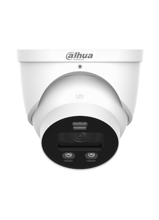 Dahua IPC-HDW3449HP-AS-PV-0280B-PRO WizSense Tioc PRO 4MP Smart Dual Light Turret camera met Actieve afschrikking