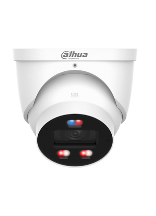 Dahua IPC-HDW3449HP-AS-PV-0280B-PRO WizSense Tioc PRO 4MP Smart Dual Light Turret camera met Actieve afschrikking