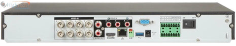 Dahua DH-DH-XVR7208A-4K-I3 Ondersteunt 8 kanalen BNC-video-ingangen voor HDCVI, HDTVI, AHD en analoge
