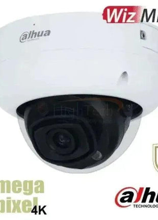 Dahua DH-IPC-HDBW5842RP-ASE-28B-S3 WizMind IP Dome Camera 4K 2.8mm IR 30m 12vdc PoE