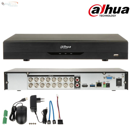 Dahua DH-XVR5116H-4KL-I3 16 BNC video-ingangen voor HDCVI/AHD/TVI/CVBS