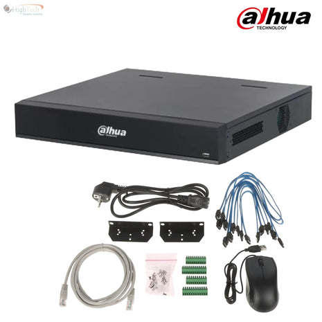 Dahua DH-XVR7416L-4K-I3 Ondersteuning voor 16 BNC-video-ingangen (HDCVI, HDTVI, AHD, analoog
