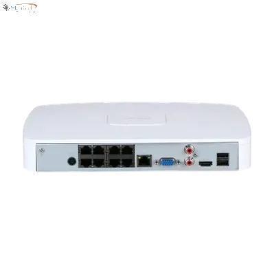 Dahua DHI-NVR4108-8P-EI 8xPoE Geschikt voor 8 IP camera's
