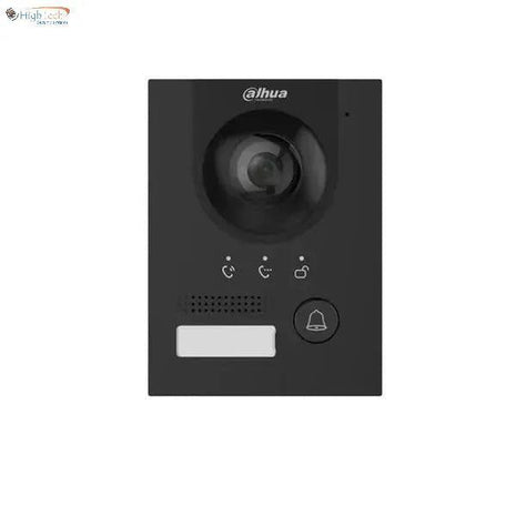 Dahua VTO2202F-P-S3 Zwart Video Intercom buitenpost IP65/IK07 PoE / 2-draads