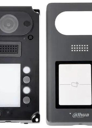 Dahua VTO3211D-P4 Video Intercom buitenpost met 4 drukknoppen, Mifare taglezer, PoE