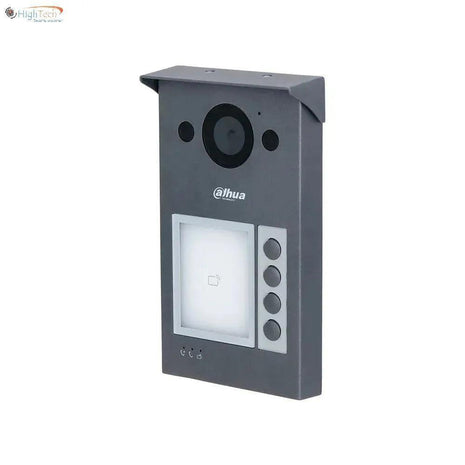 VTO3312Q-P, Video Intercom 4 knops buitenpost PoE en 2-draads met Proximity regen kap meegeleverd
