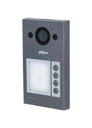 VTO3312Q-P, Video Intercom 4 knops buitenpost PoE en 2-draads met Proximity regen kap meegeleverd